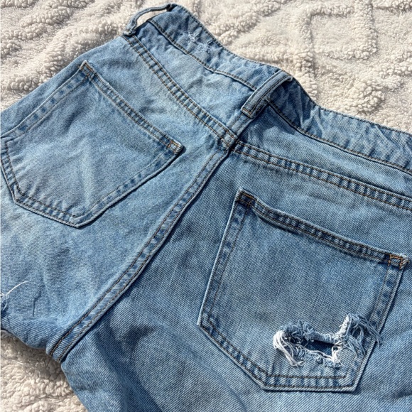 H&M Ripped Jean Shorts - Picture 7 of 7